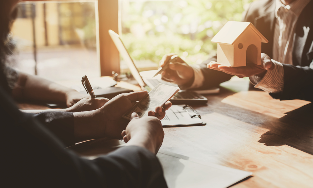 Business,Signing,A,Contract,Buy, ,Sell,House