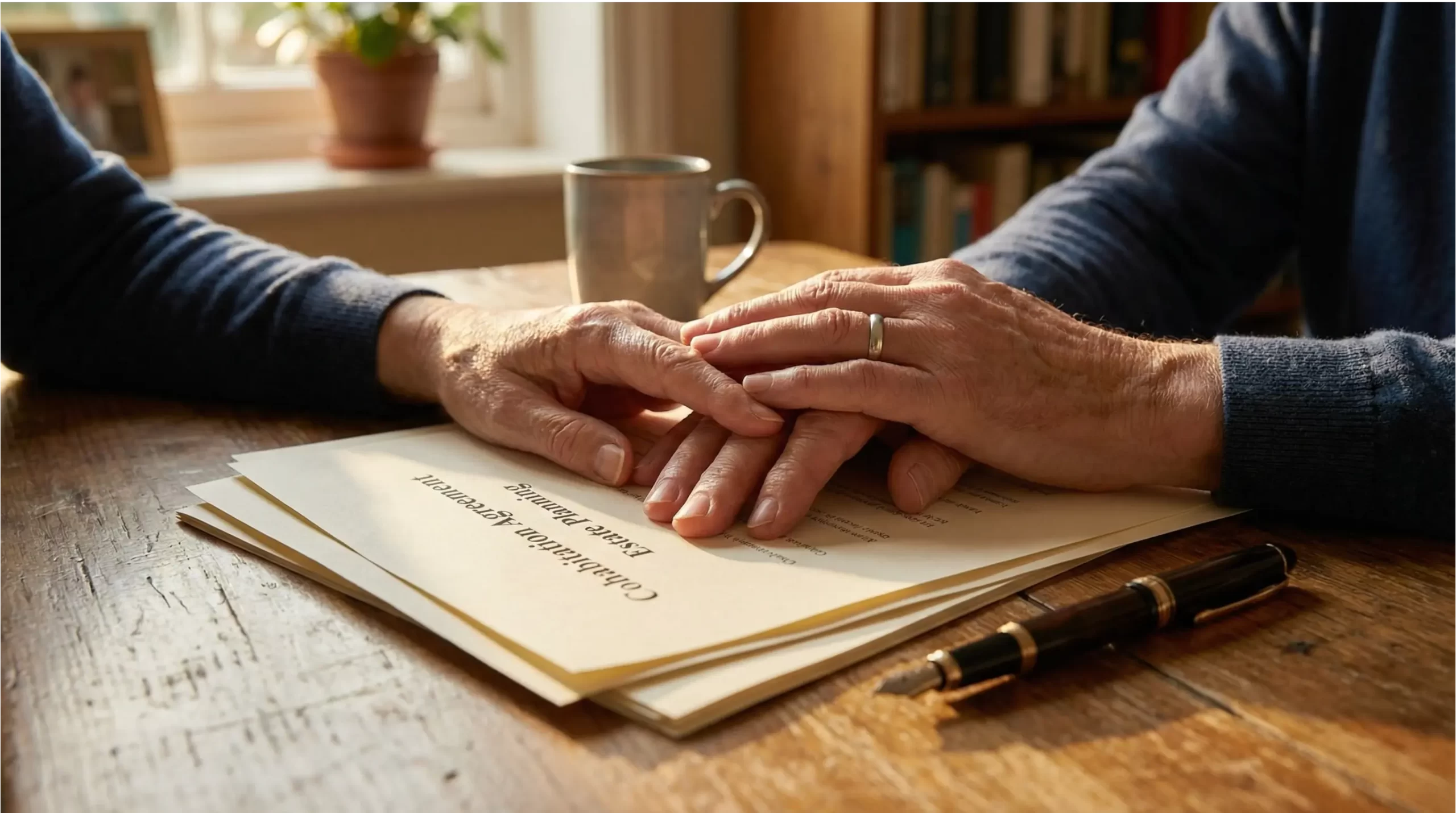 Domestic partnerships in Central Michigan — couple reviewing legal documents to protect their rights and property