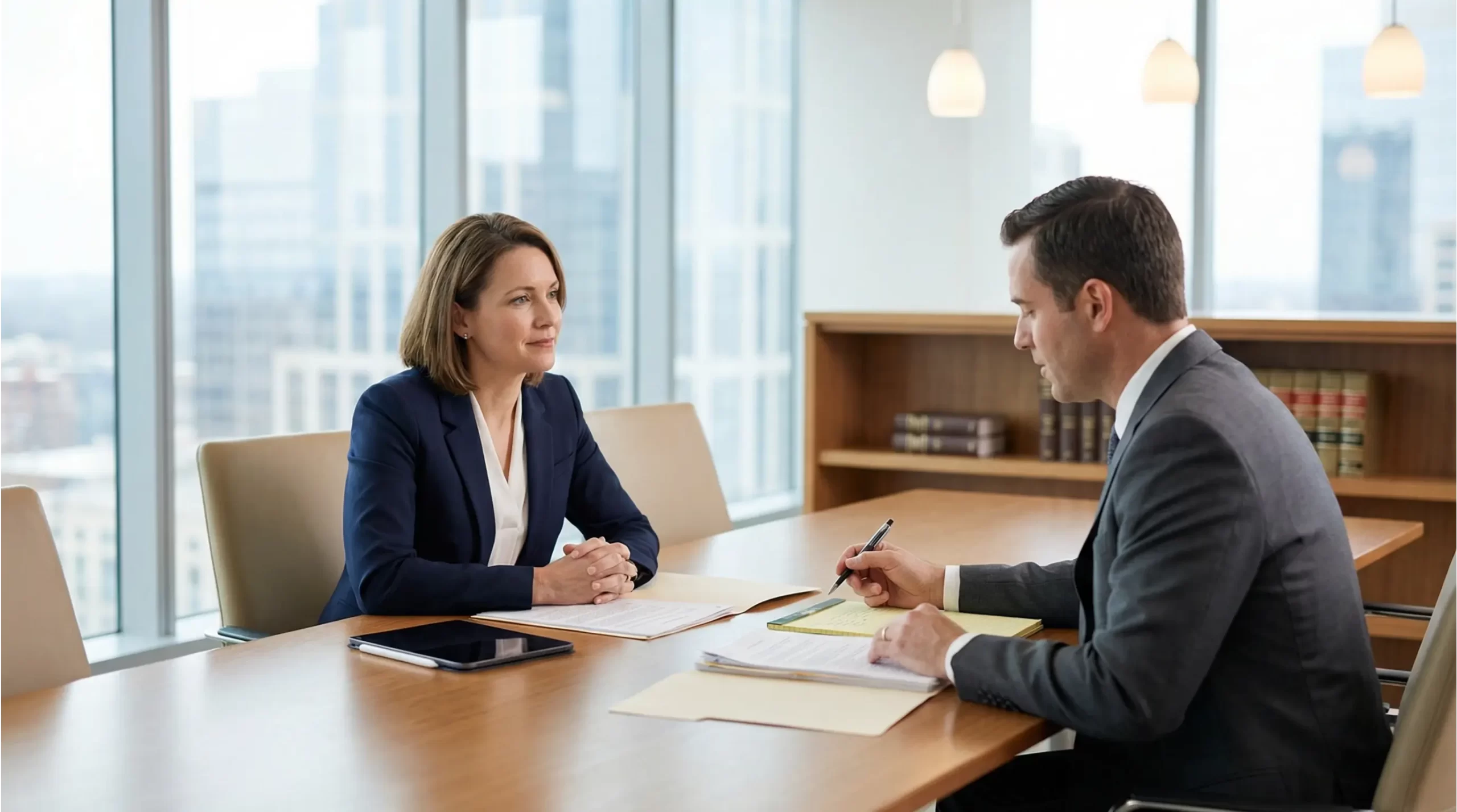 Michigan parent preparing strategic defense against substance abuse allegations in custody case with family law attorney.