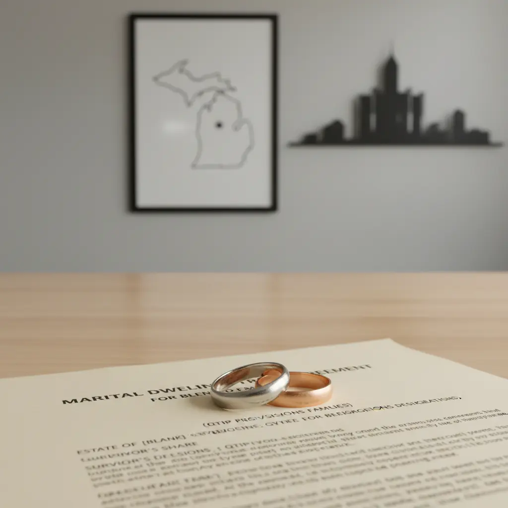 QTIP trusts in Metro Detroit — marital deductions and spousal protection for blended families