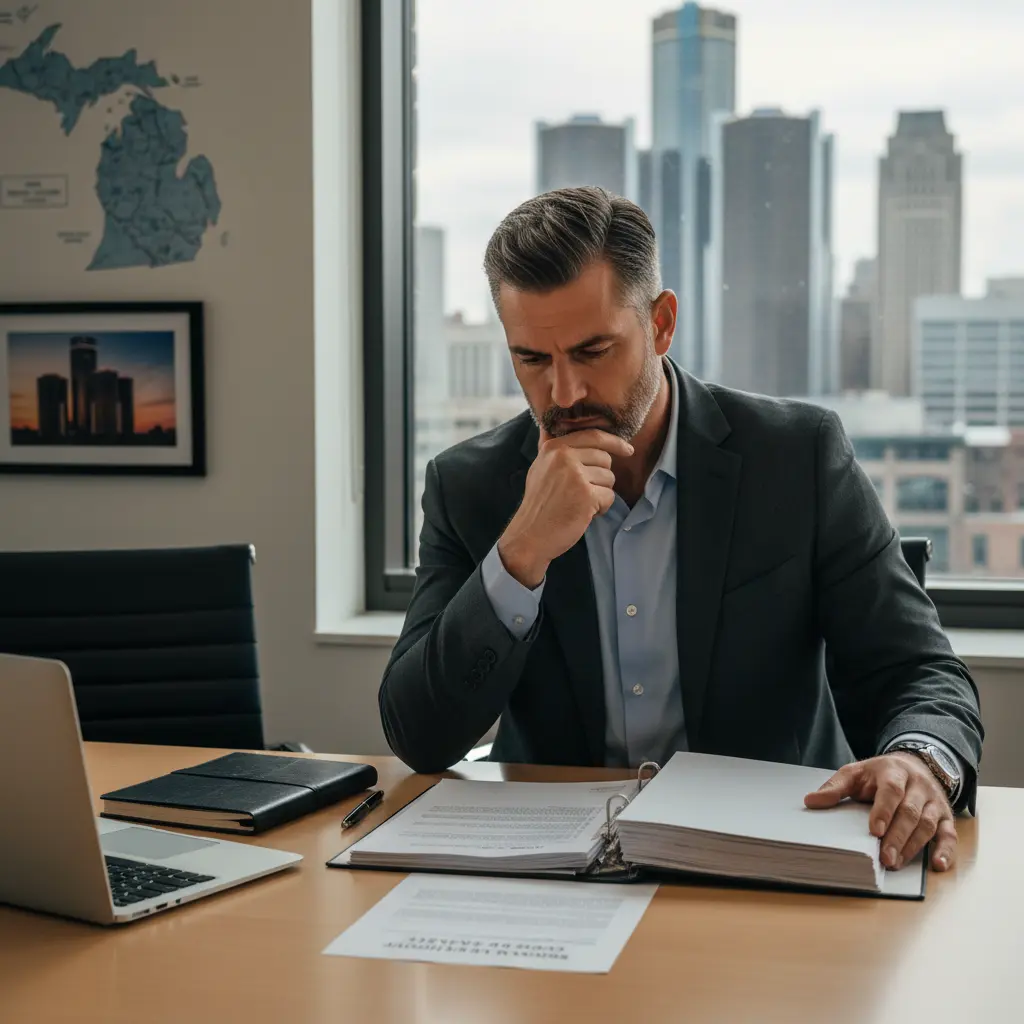 Michigan husband considering spousal support rights during divorce