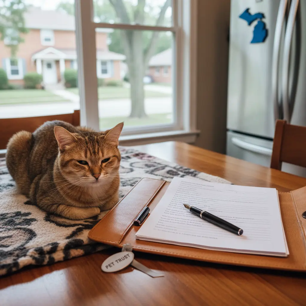Pet trusts in Wayne County Michigan — protecting animal companions in your estate plan under MCL 700.7408