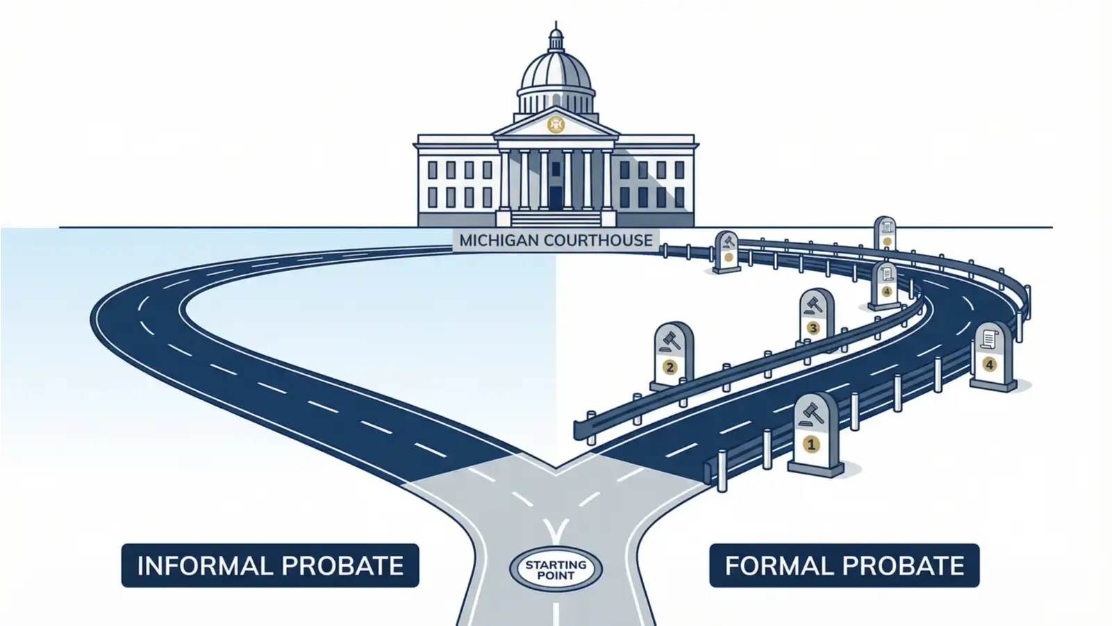 Informal vs formal probate in Michigan — which path is right for your family