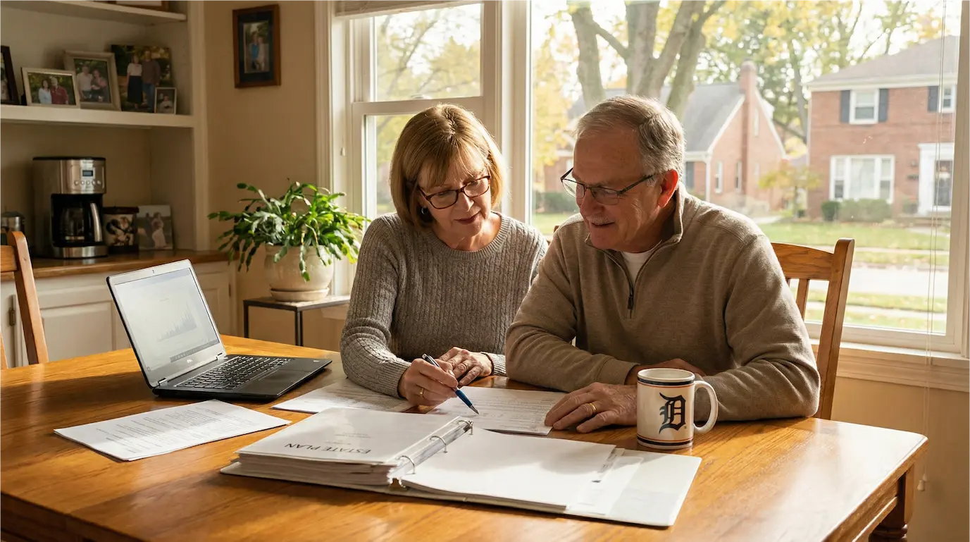 Retirement asset planning for elders in Wayne County Michigan — IRA and 401(k) estate integration